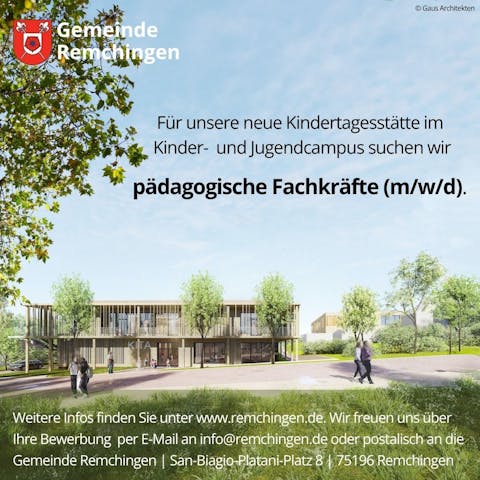 Stellenanzeige