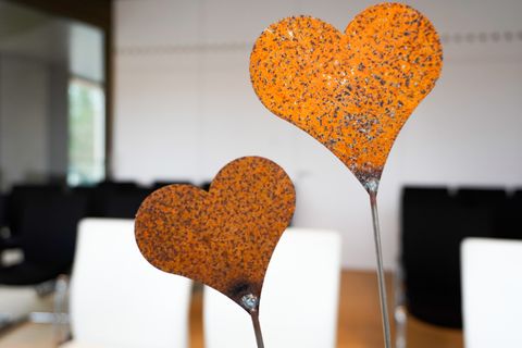 Dekoration im Trauzimmer