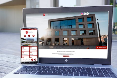 Sieht neu aus und ist es auch: Die neue Webseite gibt es auch im App-Format