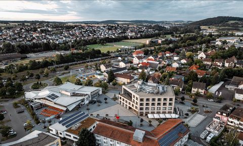 Neue Ortsmitte von oben