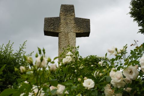 Ehrenmal vor der Singener Kirche