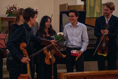 Musikerinnen und Musiker des Abendmusikenkollegs