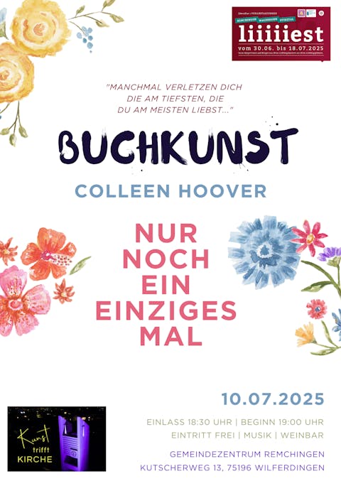 Flyer Buchkunst