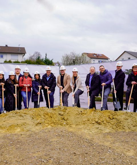 Spatenstich des Bauprojekts Kinder- und Jugendlichen Campus